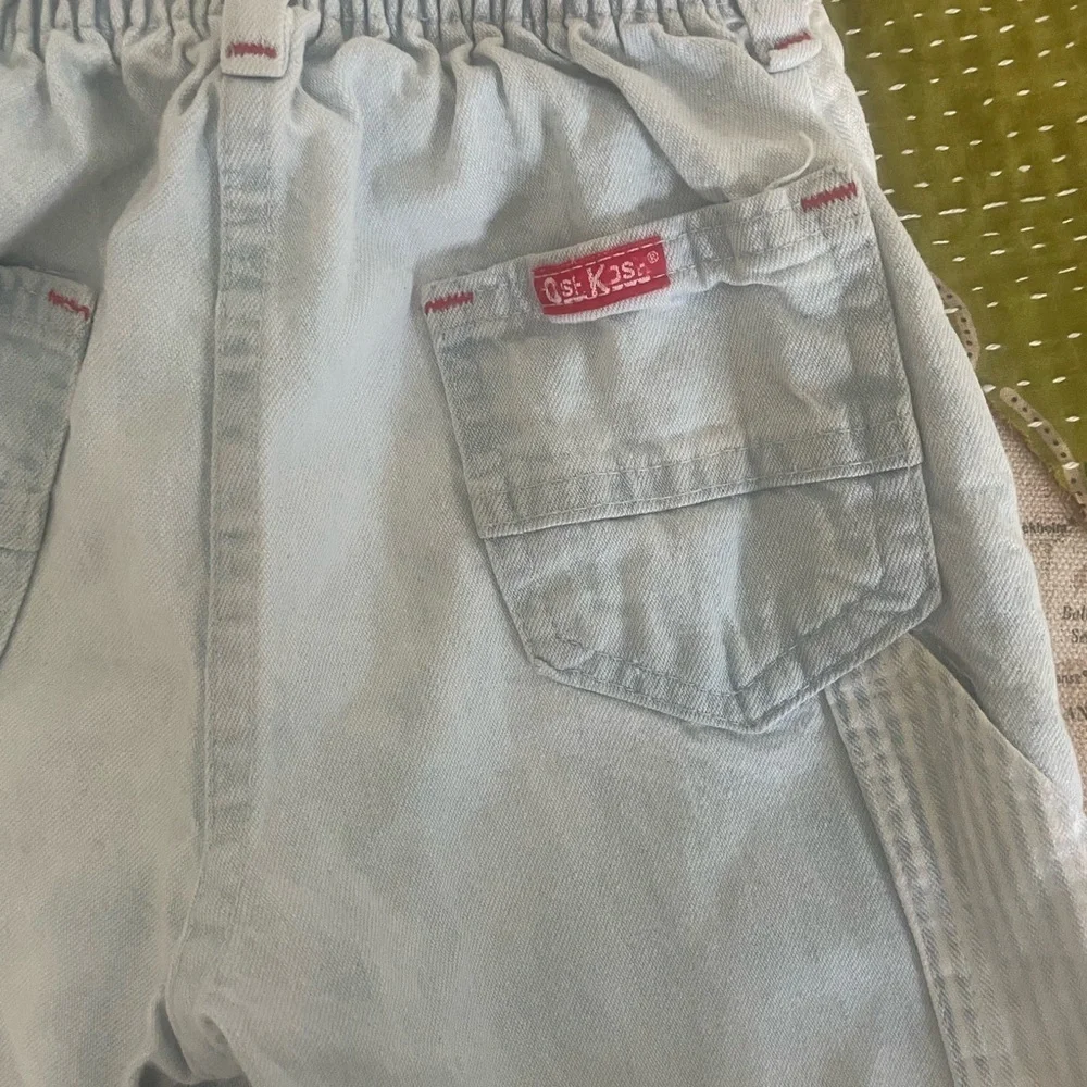 Oshkosh B’gosh Vintage Made in USA Light Blue Denim Pant Size 2